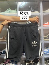 adidas短褲 棉褲 膝上短褲 黑色