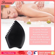 Natural Jade Face Gua Sha Tool Crystal China Bian Shi Stone Mineral Skin Care Massager Head Comb Bod