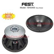 FEST Component Speaker Model 15HS400 Sub 15 Inch