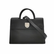 Dior Diorama盾牌包牛皮純色盾形紋章搭扣斜挎包單肩包