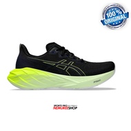 ASICS Running Shoes NOVABLAST 4 (BLACK/BLUE EXPANSE)