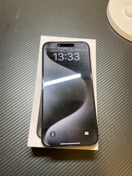 iPhone 15 Pro max 256GB 原色 有Apple care保險