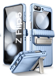 เคส i-Blason Journey Series สำหรับ Samsung Galaxy Z Flip 5 ปี 2023 พร้อมฟิล์มกันรอยหน้าจอในตัว ขาตั้