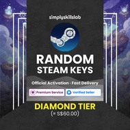 Random Steam Game Key – Diamond Tier | Full PC Game