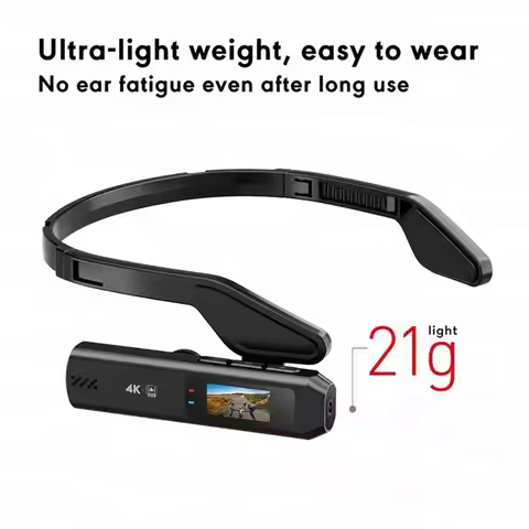 4K Action Camera 4K Head Mounted Action Camera With Image Stabilization For Outdoor First Person Vid