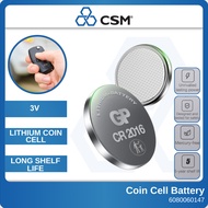 GP Lithium Coin Cells Battery CR2016 DL2016 BR2016 280-208 ECR2016 SBT11 2016