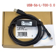 YTH Suitable for Inovance IS620P/600P/SV660N/SV630P servo debugging cable USB-S6-L-T00-3.0