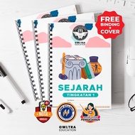 (FREE BIND) Nota Sejarah SPM PT3 Tingkatan 1-5 Nota A+ (Bab Penuh) Buku Rujukan A+