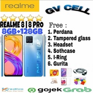 REALME 8 PRO 128 GB RAM 8GB ROM 128GB Realme 8 GARANSI RESMI REALME