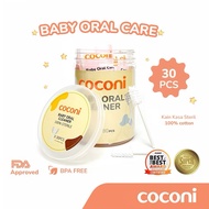 COCONI Baby Oral Cleaner Gauze Stick | Sterile Gauze Cloth | Newborn care baby mouth cleaner