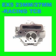 EX5 HEAD RACING TCB 23MM 27MM RACING HEAD SET EX5 TCB 23MM / 27MM RACING HEAD EX5 23 MM 27 MM HEAD R