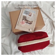 Mother's Day Card + Kraft Box | Handmade Papers | Ali's Handmade