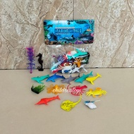 Mini wild animal toys, mini animal toys, animal garden toys, sea animal toys