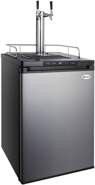 Double Head Craft Beer Machine Wind Cooling Draft Beer Commercial Beer Maker Kegerator Water Cooling