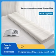 NITTAYA Zero Pressure Memory Foam Pillow Double Long Pillow 1.2m Pillow Core 1.8m 1.5m Couple Long P