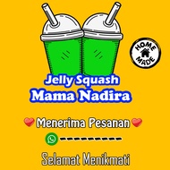 Cetak Sticker Glossy Cromo Desain Minuman Jelly - Cetak Label Kemasan Nama Sendiri - Stiker label C