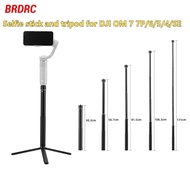 BRDRC 1.3M Selfie Stick Tripod For DJI OSMO Mobile 7 7P/OM 6/5/4/SE Handheld Gimbal Stabilizer/Actio