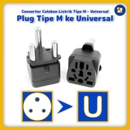 South Africa Type M Electrical Plug Adapter 3 Pin Large / South Africa PlugBIG - Universal