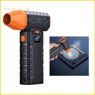 ARIN Pocket Fan Handheld Powerful 130000RPM Mini Fan Air Blower Rechargeable