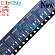 5pcs 78M05 TO252 7805 750mA L78M05CDT 78M09 78M12 78M15 Three-terminal voltage regulator Triode