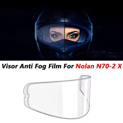 Motorcycle Helmets Lens Film For Nolan N70-2 X N70-2X Helmet Visor Anti Fog Film