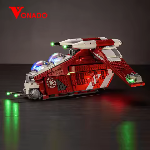 Vonado LED light 75354 set for Coruscant Guard Gunship ™ Building blocks (only including lighting ac