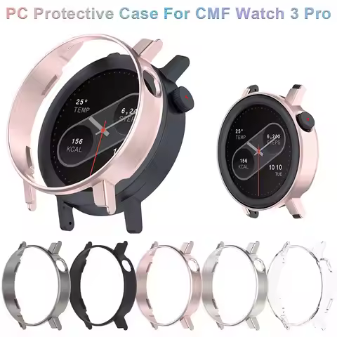 PC Protective Case For CMF Watch 3 Pro Anti-Drop Hard Bumper Shell Smartwatch Cover For CMF Watch3 P