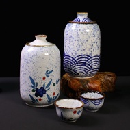 Japanese-style ceramic wine warmer, vintage sake warmer, liquor warmer, creative wine dispenser, sho