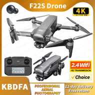 Kbdfa โดรนอาร์ซี F22S มืออาชีพกล้อง HD สองชั้นถ่ายภาพทางอากาศเฮลิคอปเตอร์ FPV โดรนบังคับวิทยุพับเก็บ