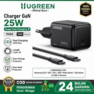 UGREEN Charger 25W GaN Fast Charging USB-C Samsung S23 S22 S21 CtoC Type C to Type C Charger