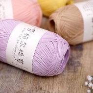 Malaysia READY STOCK🧶NEW 100% cotton yarn crochet bag/hat yarn100g 新品现货雪妃尔 棉草100% 纯棉线