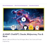 [Video Course] AI ASAP: ChatGPT, Claude, Midjourney, Flux & More | Learn Midjourney 2025