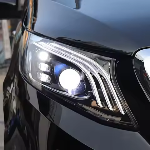 Car Lights Assembly For Benz Vito W447 2016-2023 V-Class Upgrade Maybach style LED Auto Headlights P