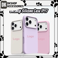 DKshop i.P 17 Silicone Case with Soft Velvet Lining – Luxurious, Shockproof, Camera Protection