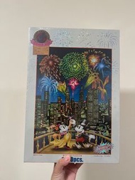 (鐳射款)迪士尼 米奇 米妮 夜景 煙花 1000塊 日本 砌圖 拼圖 puzzle 閃閃鐳射款 tenyo 