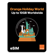 eSIM Europe Orange Holiday | eTravel UK France Spain Greece Germany Italy etc