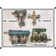 C30/C40/C50 CONTROL PART STOVE/C-50 High Pressure Gas Control Unit | 4 Pipe Controller Unit | 4 Valv