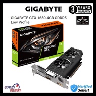 GIGABYTE GTX 1650 4GB GDDR5 Low Profile GraphicCard GV-N1650D5-4GL