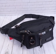 TAS SLEMPANG POLO POWER/WISDOM/POLO LAND-WAISTBAG PRIA IMPORT-DQUEEN STORE