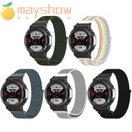 MAYSHOW Strap  Loop Smart Watch Replacement for Amazfit T-Rex 2