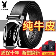 Playboy authentic men s belt men s automatic buckle belt belt men s social business students Korean version all-match