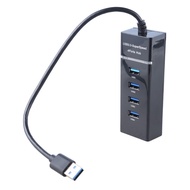 GB Multi Device Support 4 Port USB 3 0 Hub Portable Multiport Adapter Expander for Seamless Computer