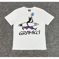 Gramic'a Men's and Women's Trendy Versatile Printed Top Classic Pure Cotton T-shirt Short Sleeve