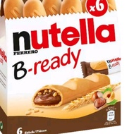 Terlaris Nutella B Ready / Biskuit Isi Nutella Coklat.