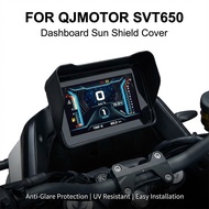 FOR QJMOTOR SVT 650 2022-2026 SVT650X SVT 650X Sun Shield Sun Visor Cover Instrument Screen Sunshade