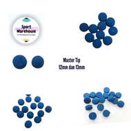 Cue Tip Stick Billiard / Elk MAster tip 12mm/13mm  Ecer isi 5 dan 10 / Master tip stik billiard