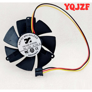 YQJZF พัดลมเครื่องทำความเย็นของแท้สำหรับ FS1250-S1033A ARX 12V 0.17A 3สายควบคุมอุณหภูมิพัดลมไฮดรอลิก