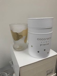 全新Coconeco premium 日本製貓抓型玻璃杯子 貓腳杯