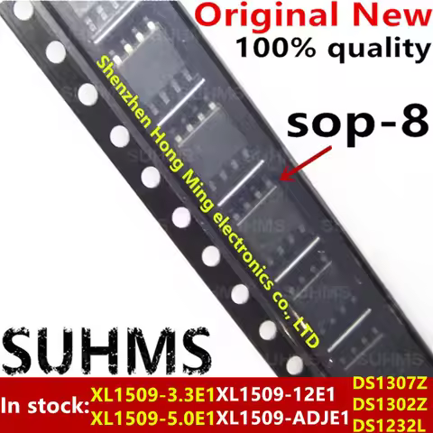 (10piece)100% New XL1509-3.3E1 XL1509-5.0E1 XL1509-12E1 XL1509-ADJE1 DS1307ZN DS1307Z DS1302ZN DS130