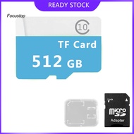 FOCUS 128GB 256GB 512GB Micro SD TF Memory Card with Reader Holder for Phone Camera